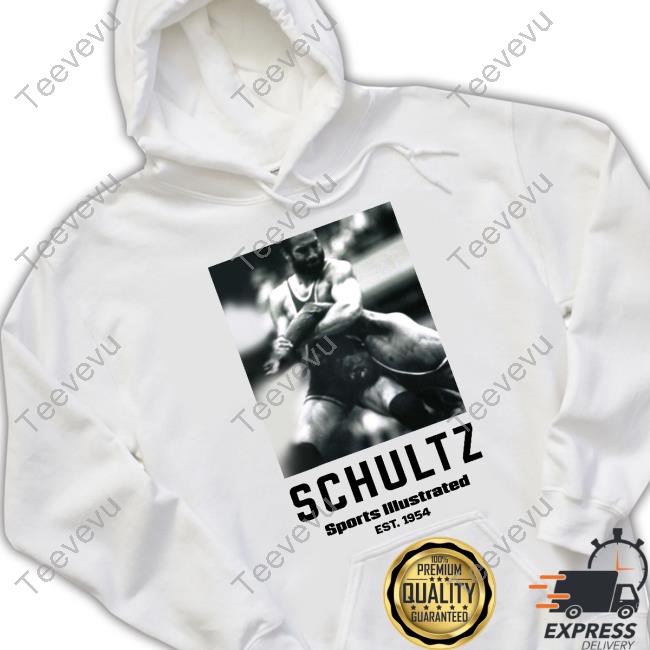 Kurt Angle Wearing Schultz Sports Illustrated Est1954 Shirts