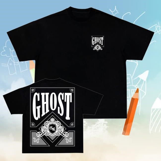 Ghost Racing Merch Shop Store Official White Playing Card Ghost T Shirts