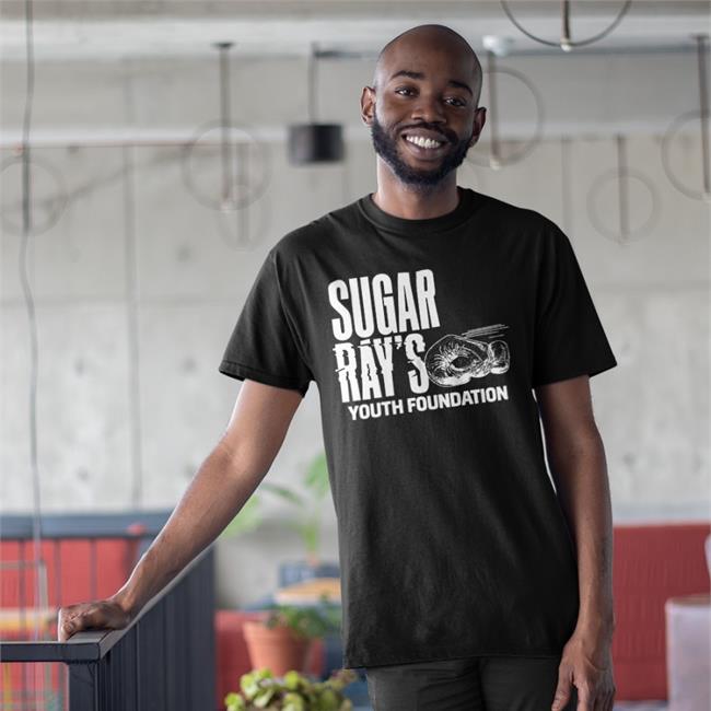 Richard Nixon and Ray Robinson Sugar Ray's Youth Foundation Shirt Boxing History