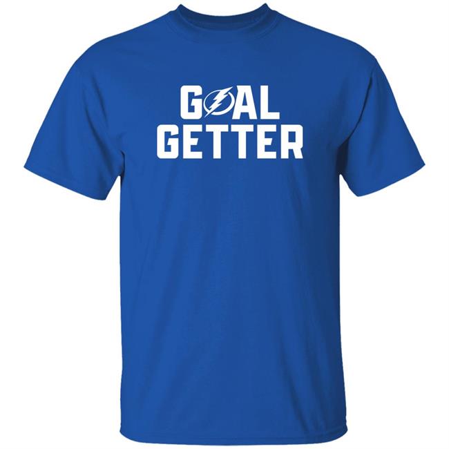 Go Bolts Goal Getter Shirt Eduardo A. Encina Goal Getter Shirt Amalie Arena