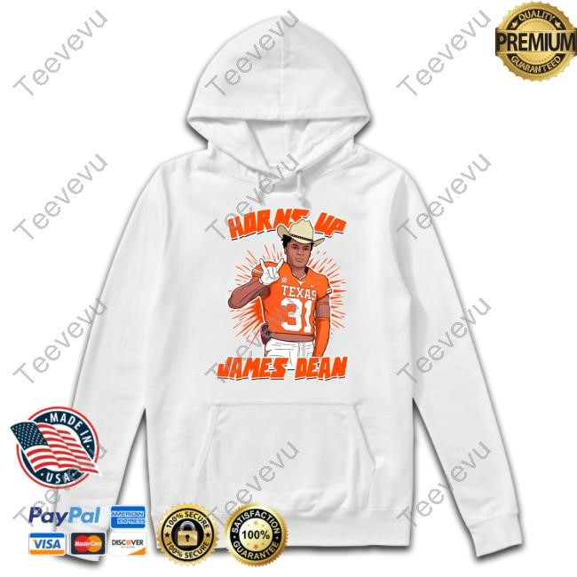 James Simon Horns Up James Dean Tee Shirt James Simon Horns Up James Dean Sweatshirt
