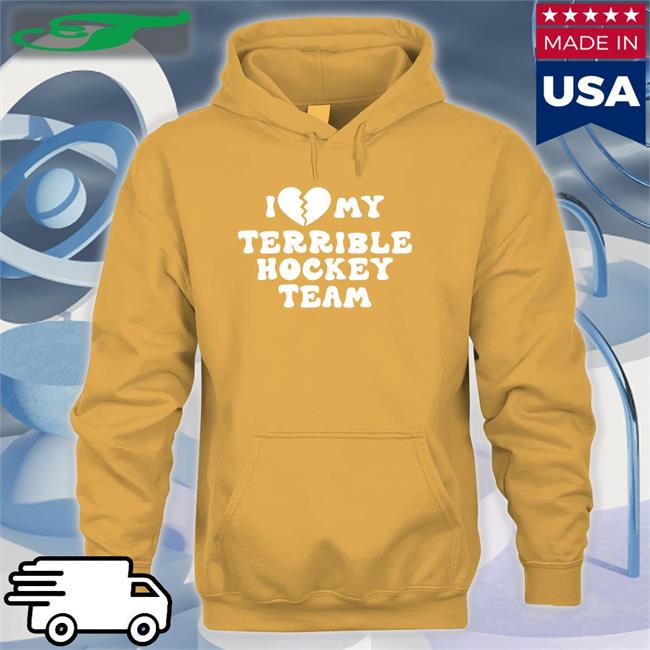 I Love My Terrible Hockey Team Long Sleeve T Shirt
