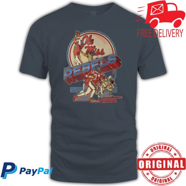 Official University Of Mississippi Throwback Player Classic Shirt