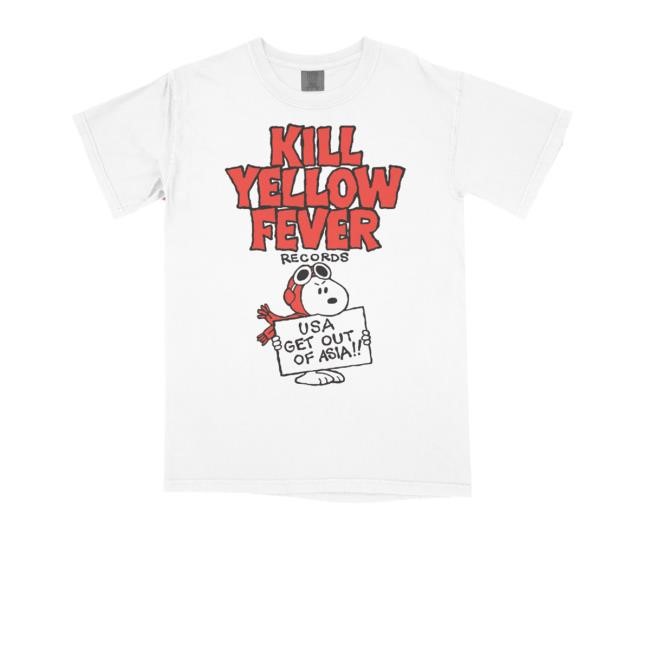 Killyellowfeverrecords Merch Kill Yellow Fever Records Animated Dog Tee