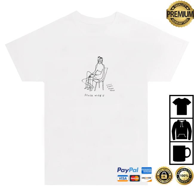 Official Justin Bieber Merch Store Shop Justin Bieber Stuck With U Chair T-Shirts I JustinBieber Apparel Clothing
