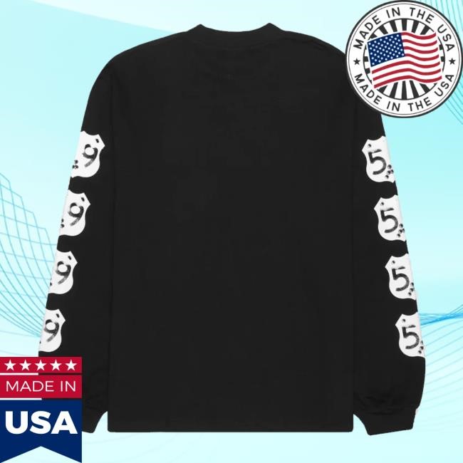 G59 Merch Black Skull Hoodie