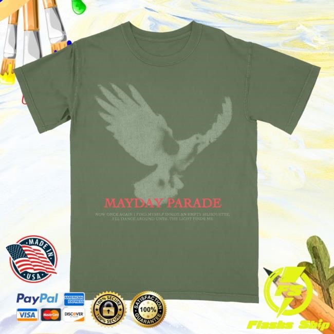Official Mayday Parade Merch Store Shop Dove Hemp Long Sleeve Shirt Official Mayday Parade Dove Hemp Shirt