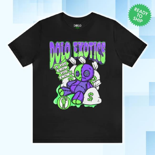 Trending Dolo Exotics Merch Store Dolo Exotics Money Bag Ragdoll Graphic Long Sleeve Tee Doloexotics Shop