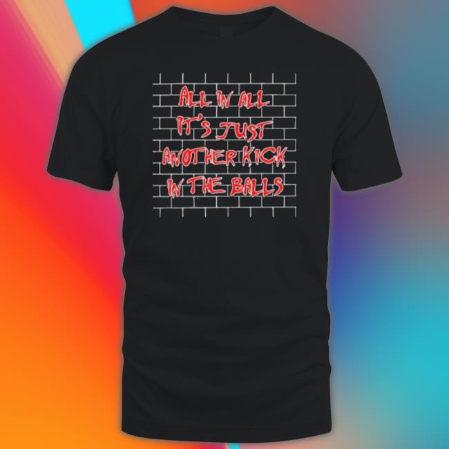 All In All It’s Just Another Kick In The Balls tee shirt