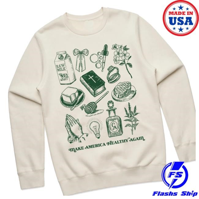 Official Tpusa Merch Store Make America Healthy Again Tee