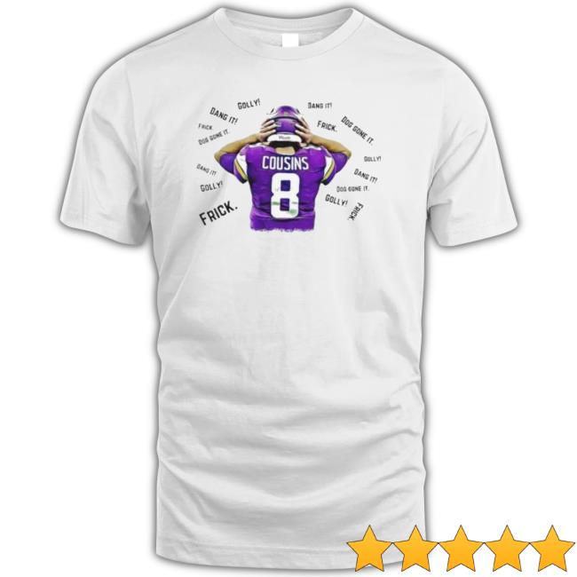Minnesota Vikings Kirk Cousins Football T-shirt