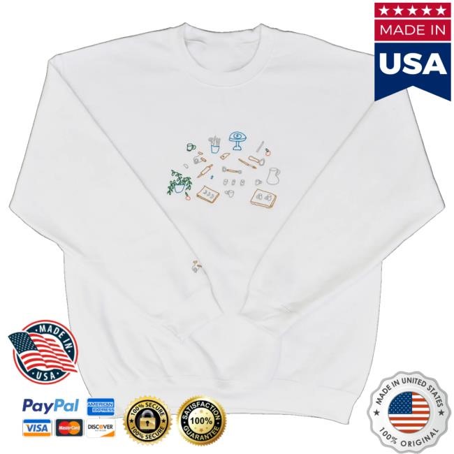 Juice Ceramics Merch Pottery Tools Sweatshirt White Tee