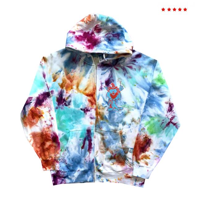 Original Thunder Shout Magic Music Tie-Dyed Zip-Up Shirts
