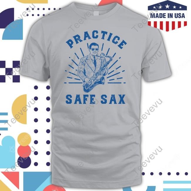 Practice Safe Sax Hoodie