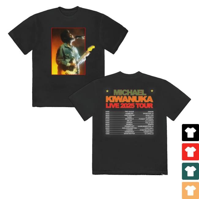 Michael Kiwanuka Merch Store Dateback Funny Shirt