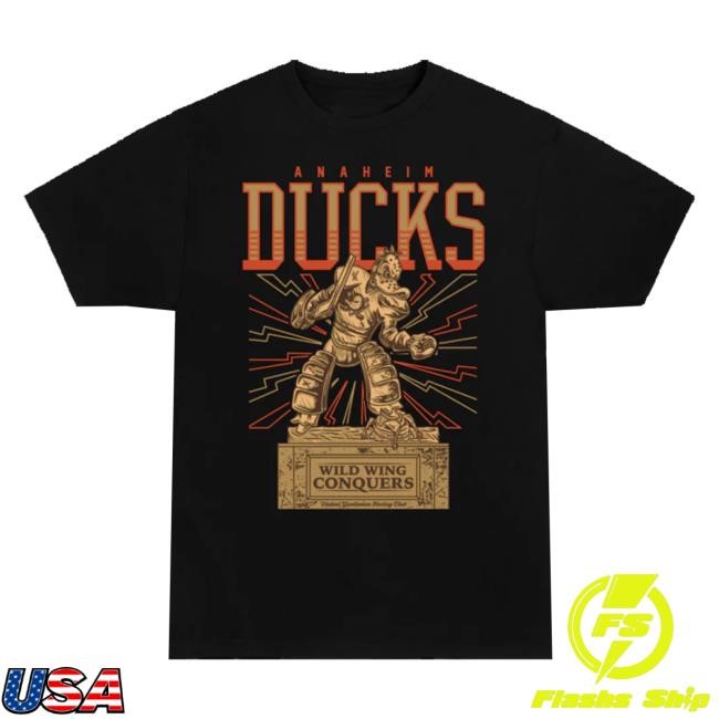 Anaheim Team Store Wild Wing The Conqueror New Shirt