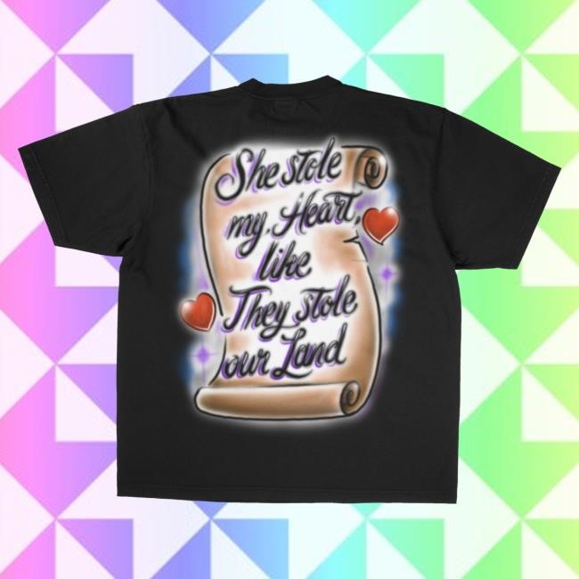 Foos Gone Wild Merch Stolen Hearts, Stolen Lands His Shirt