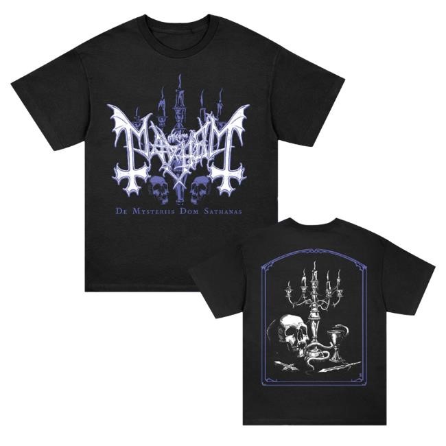 Official The True Mayhem Merch Dmds Ritual Altar Zip Hoodie Black