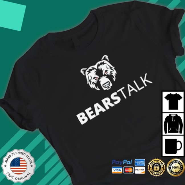 Official Bears Talk Logo Tee Shirt