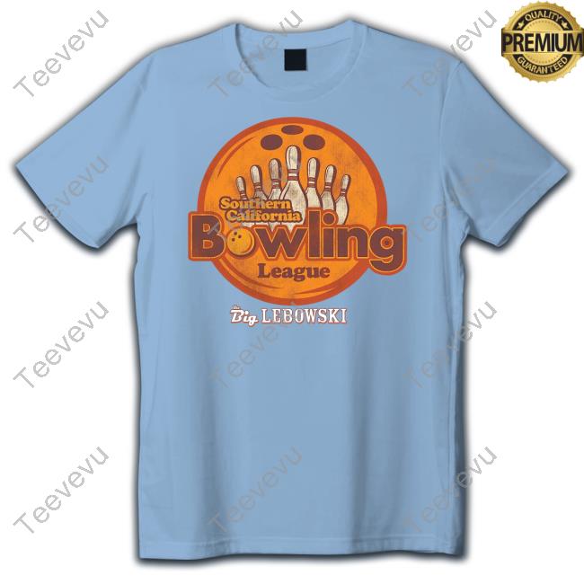 Official Southern California Bowling League Big Lebowski Hoodie