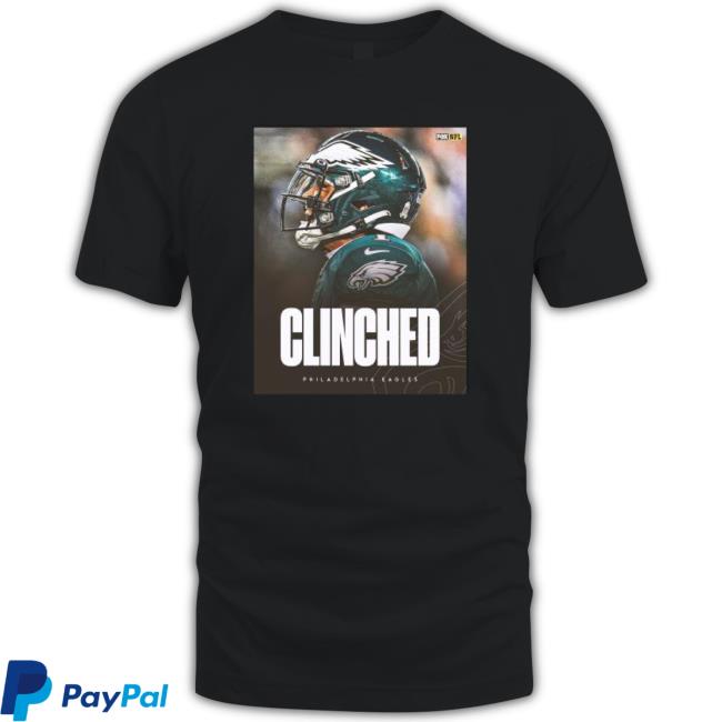 Aj Brown Clinched The Philadelphia Eagles Tee Shirt