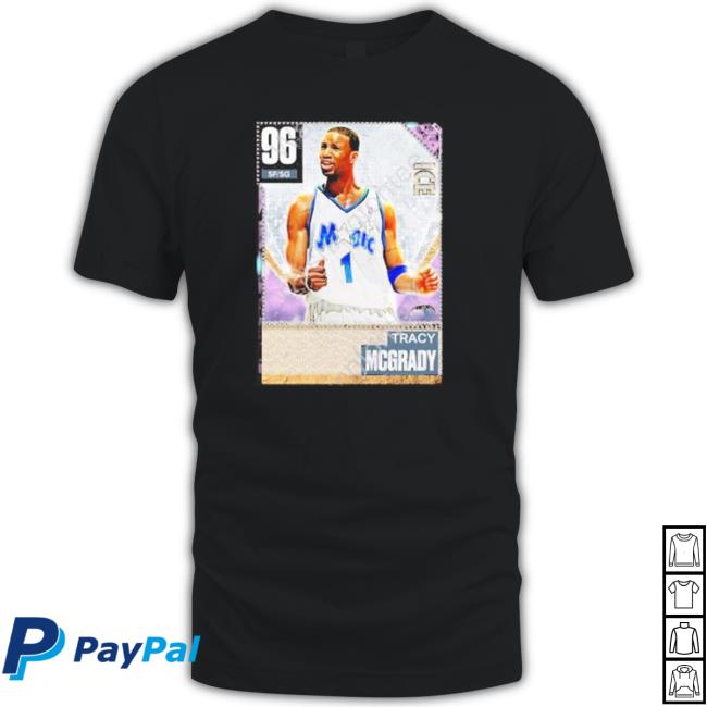 Htb 96 Tracy Mcgrady Ice Long Sleeve Shirt