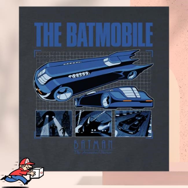 Batman The Animated Series Batmobile Shirts