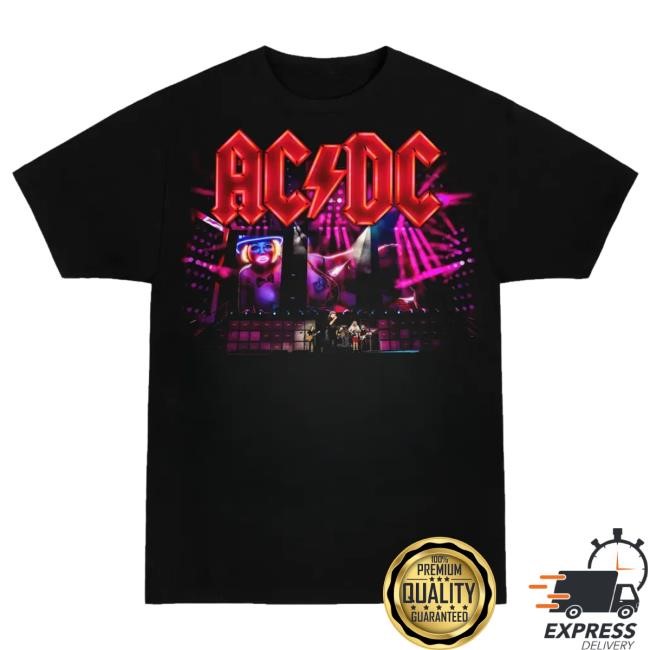 Acdc Shop Ac/Dc Webstore Exclusive Rosie Live In Europe T-Shirt