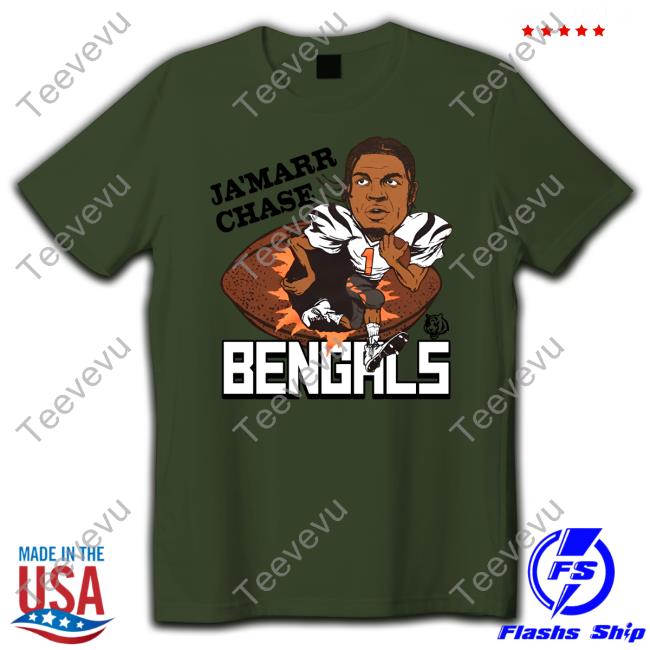 Cincinnati Bengals Ja'marr Chase Long Sleeve T Shirt