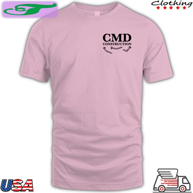 Dudedad Merch Cmd Construction Shirt