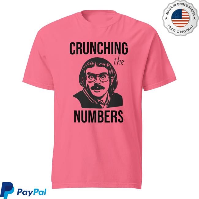 Chit Merch Shop Store Crunching The Numbers Hoodie, Sweatshirt