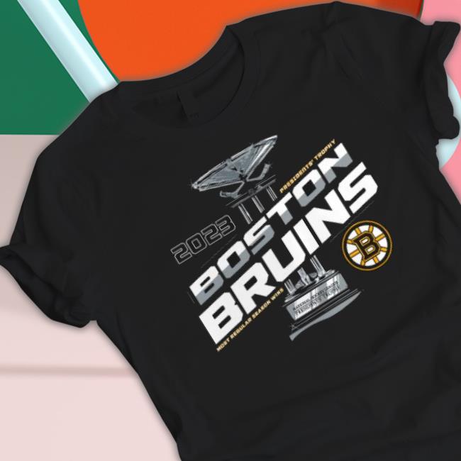 2023 Presidents’ Trophy Boston Bruins Most Regular Season Wins Shirt 2023 Presidents’ Trophy Boston Bruins Most Regular Season Wins Shirt