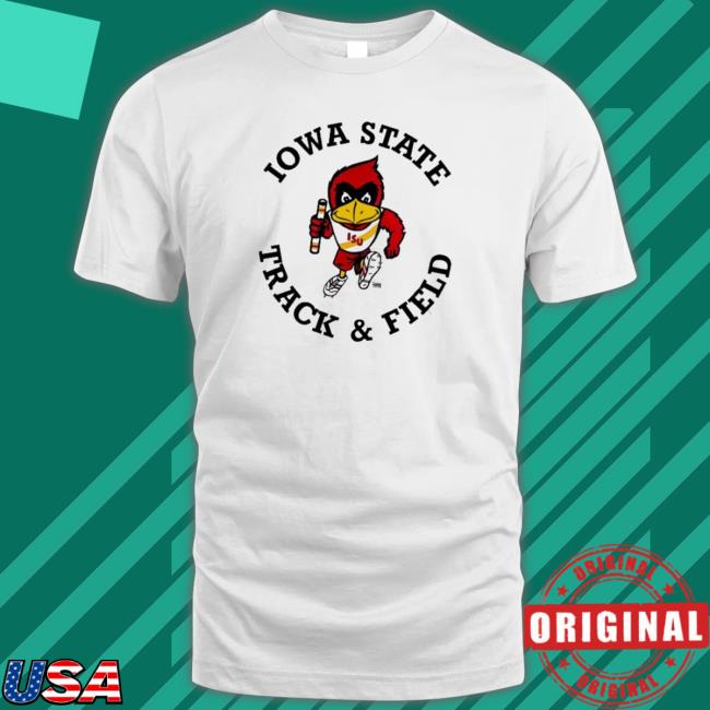 Official The Cyclones Iowa State Track And Field Hooded Sweatshirt