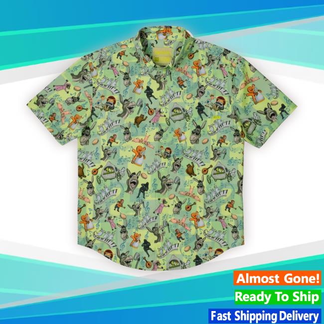 Rsvlts Shrek Duloc And Roll Shirt Summer 2024 Rsvlts Summer Hawaiian Shirts