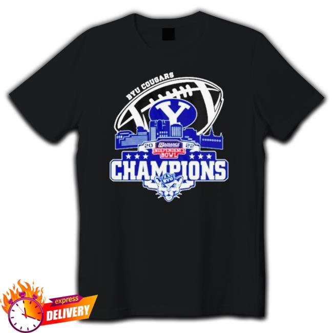 Official Byu Cougars Logo Dukes Bowl City 2022 Champions Crewneck Sweatshirt