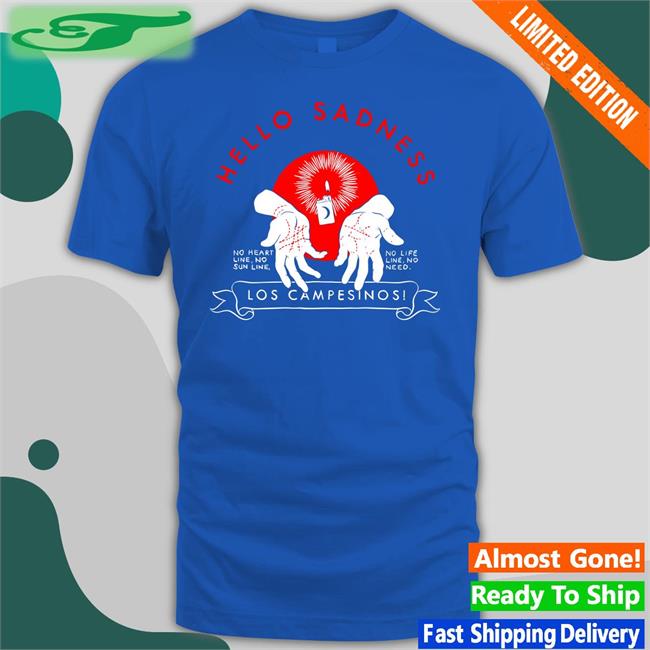 Los Campesinos Hello Sadness Long Sleeve T Shirt