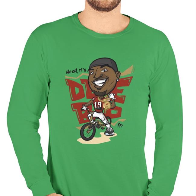 San Francisco 49Ers Uh Oh It's Deebo Ride Bicycle Shirts