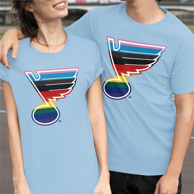 Louis Blues Grand Pride Parade T Shirt