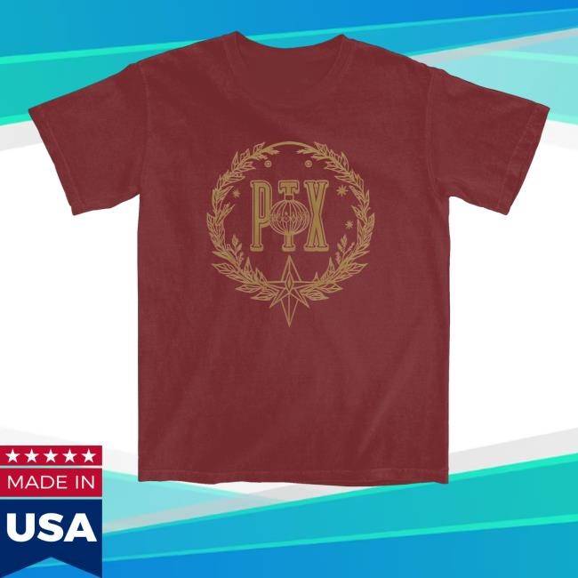 Pentatonix Merch Store Ptx Crest Brick T Shirts