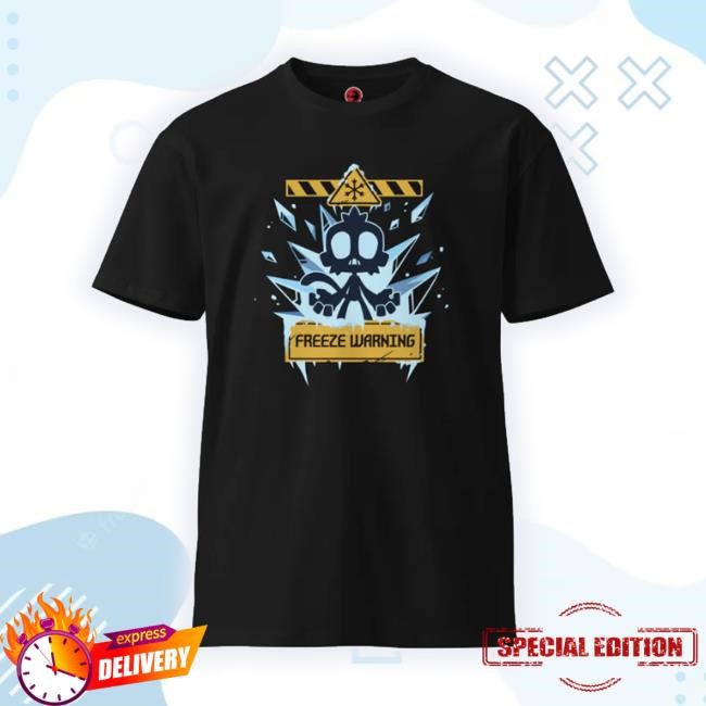 Official Trending Ninjakiwi Store Freeze Warning Premium Shirts