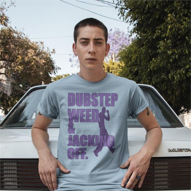 Dubstep Weed And Jacking Off Long Sleeve Tee Shirt Hauntedstarbuck