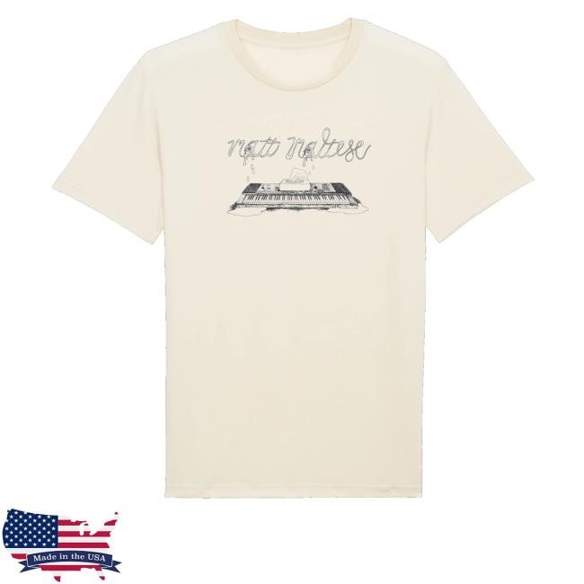 Matt Maltese Merch Store Shop Crying Piano New Shirt