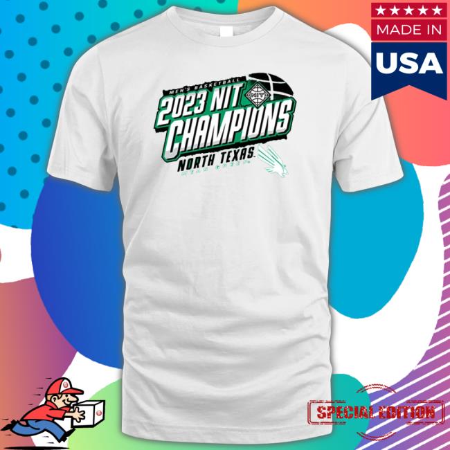North Texas Mean Green Green 2023 Nit Champions shirt