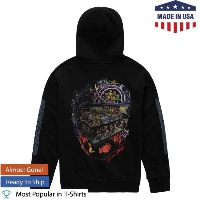 Official Cloak Merch Blk Below The Surface Hoodie Blk Below The Surface Sweatshirt