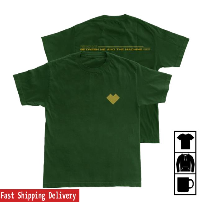 Trending Resolveofficial Merch Store Embroidered Heart Green Long Sleeve Tee Resolveofficial Shop