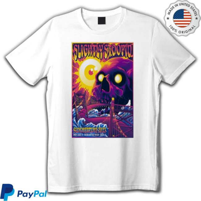 Slightly Stoopid 8.20.23 Freedom Mortgage Pavilion Camden, Nj Poster Hoodie Sweatshirt