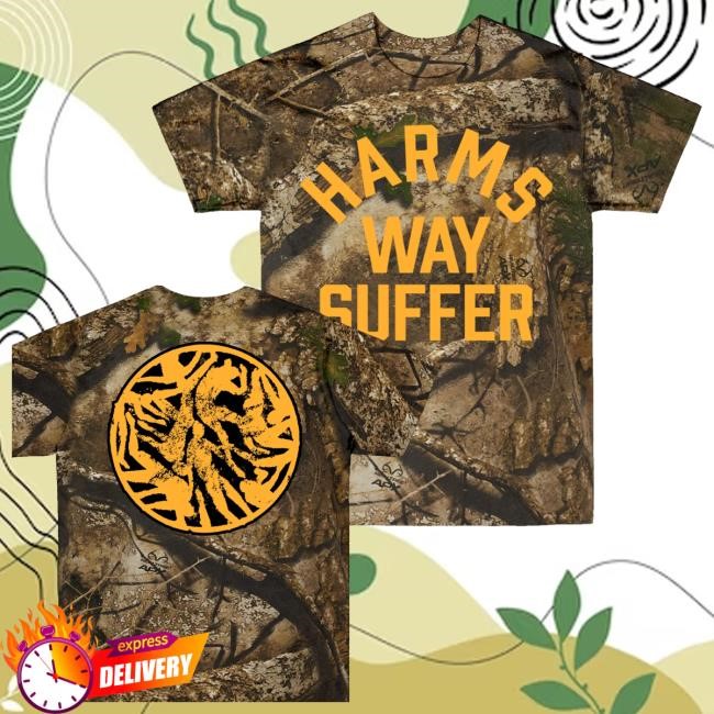 Official Harmsway13 Merch Store Suffer Real Tree Funny Shirt