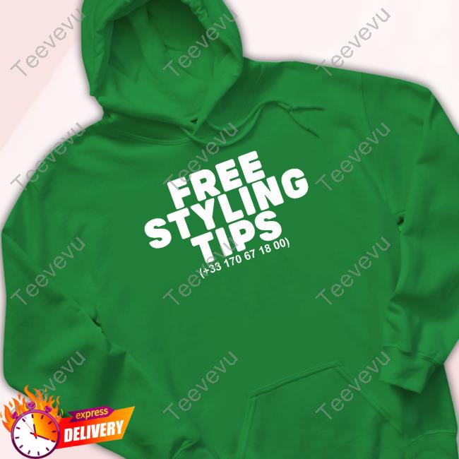 Joeyy On The Radar Wearing Free Styling Tips T-Shirt Joeyy Wearing Free Styling Tips Shirt