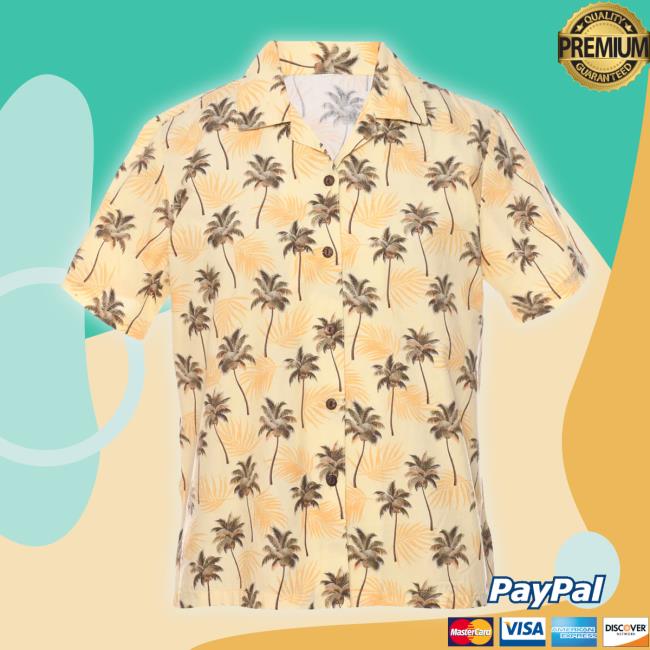 Beyondretro Tropical Print Hawaiian Hoodie