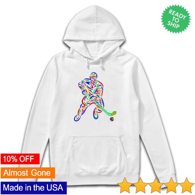 Official Abstract Field Hockey Player Shirt